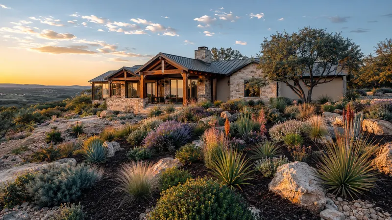 Native Texas planting bed in Spring Branch, TX by CJK Landscaping – project photo 8