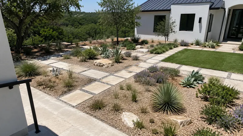 Residential landscaping in Spring Branch, TX by CJK Landscaping – project photo 5