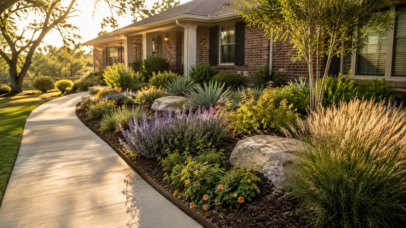 Residential landscaping in Spring Branch, TX by CJK Landscaping – project photo 6