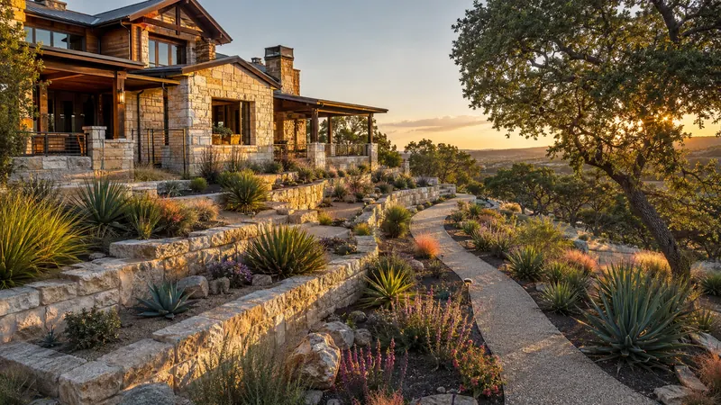 Residential landscaping in Spring Branch, TX by CJK Landscaping – project photo 8