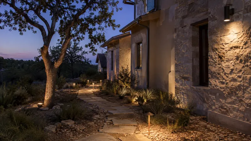 Low-voltage landscape lighting in Spring Branch, TX by CJK Landscaping – project photo 4