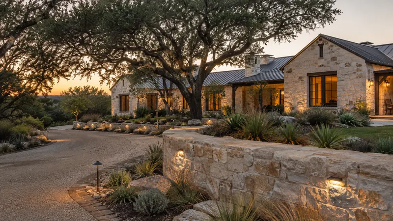 Low-voltage landscape lighting in Spring Branch, TX by CJK Landscaping – project photo 6