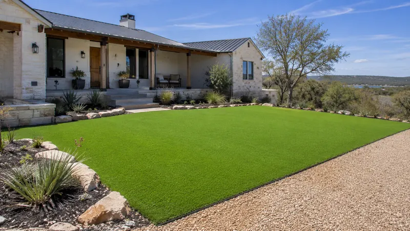 Synthetic turf installation in Spring Branch, TX by CJK Landscaping – project photo 2