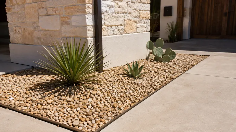 Drought-tolerant xeriscaping in Spring Branch, TX by CJK Landscaping – project photo 7