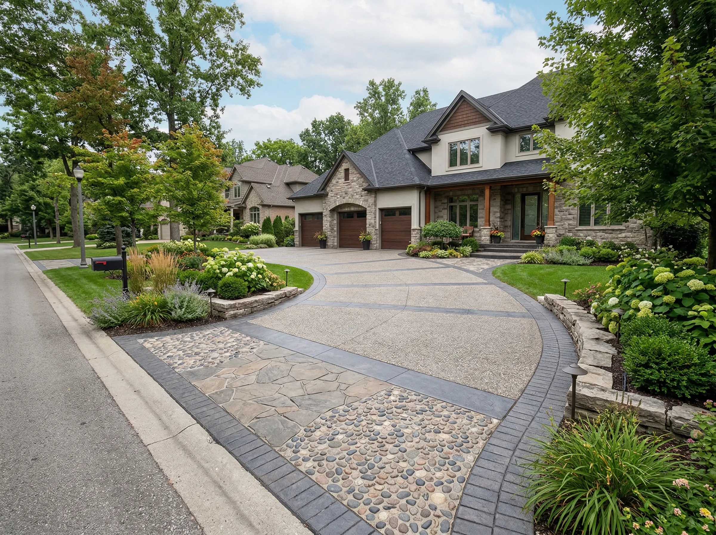Natural stone masonry services in Texas Hill Country by CJK Landscaping